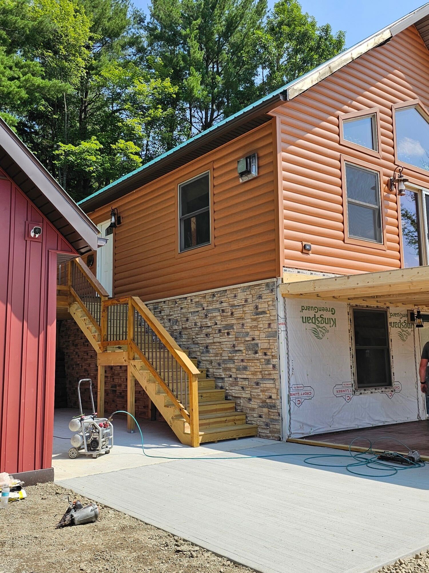 Concrete pad and deck construction Southern Tier NY
