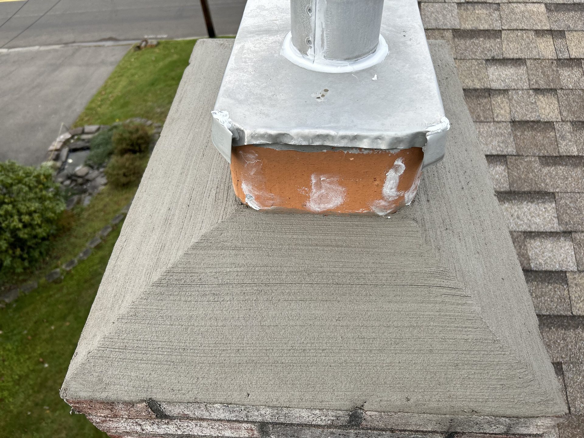 Concrete outdoor stairway, Binghamton NY area