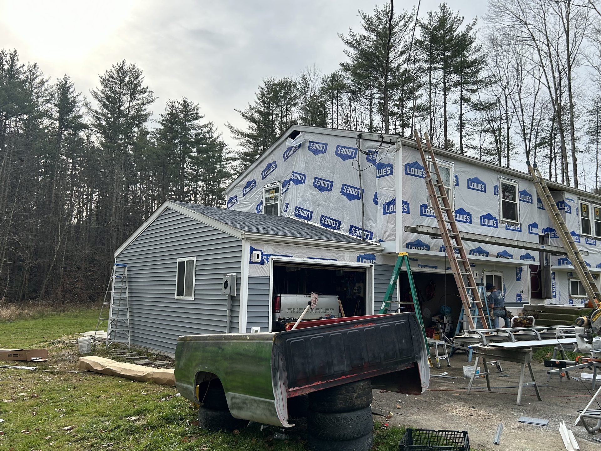 Interior remodeling and wood framing, SKJ Builders Binghamton NY