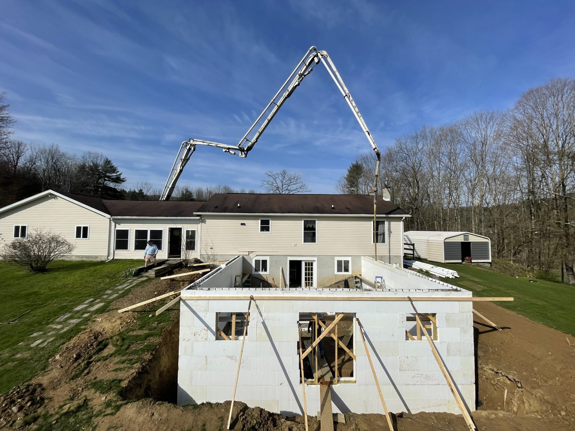 Completed custom outbuilding, SKJ Builders Binghamton NY